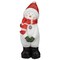 Northlight Standing Snowman Christmas Decoration - 17" - White and Red